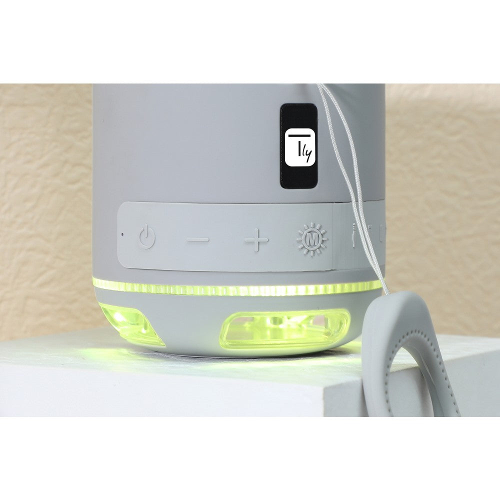 Techly ICASBL94GR Portable Bluetooth 5.1 Speaker Gray - view 7