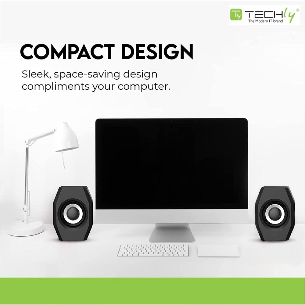 Techly ICC SP-320STY USB PC Speakers — View 7