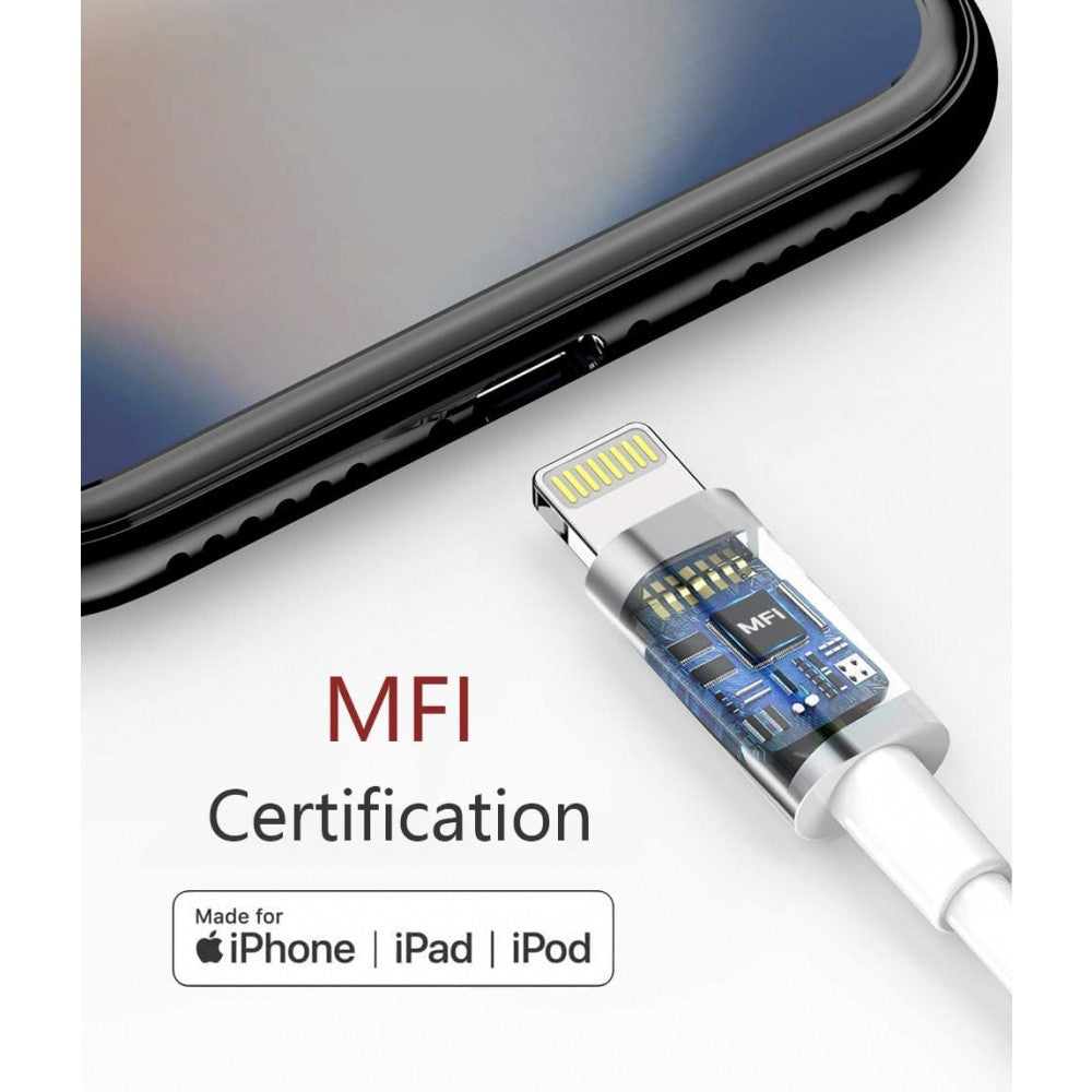 Techly ICOC APP-8BUC10T USB-C to Lightning Fast Charging Cable 1m - View 2