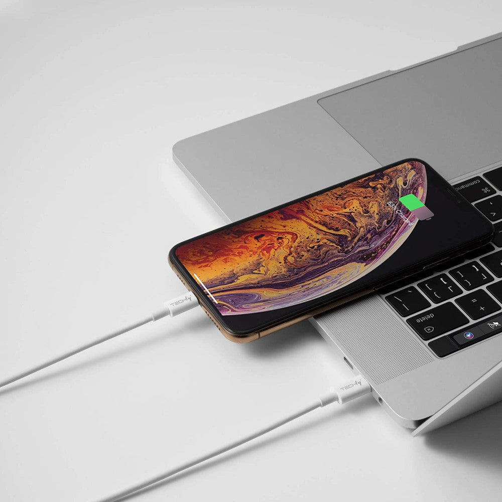 Techly ICOC APP-8BUC10T USB-C to Lightning Fast Charging Cable 1m - View 5