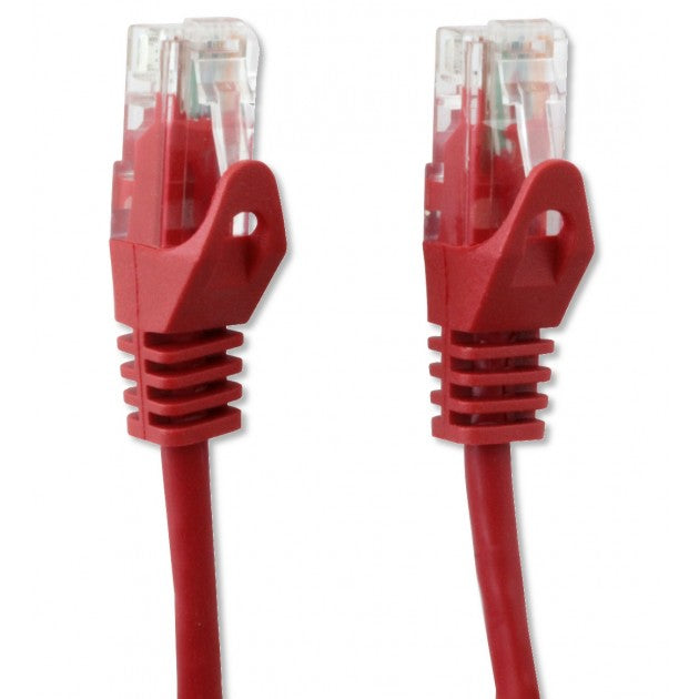 Techly ICOC CCA6U-010-RET Red Cat.6 UTP CCA Patch Cable 1 m - view 4
