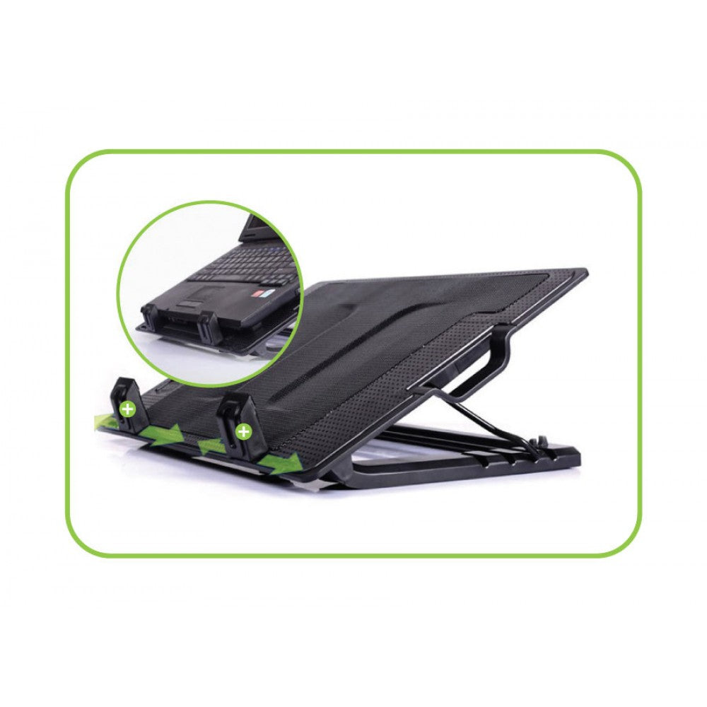 Techly ICOOL-CP12TY Notebook Cooling Pad — View 3