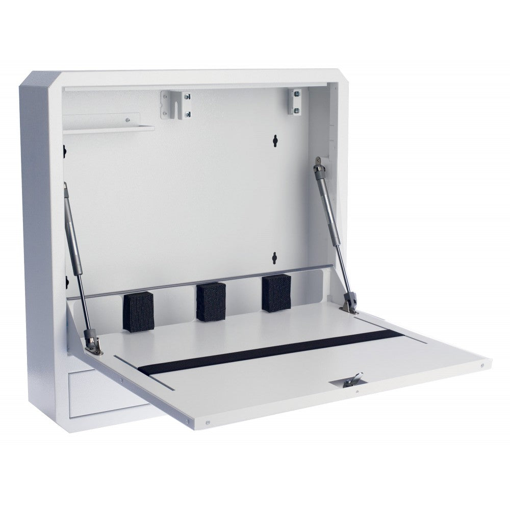 Techly Professional ICRLIM01W2 Laptop Wall Security Box — Detail / Lock