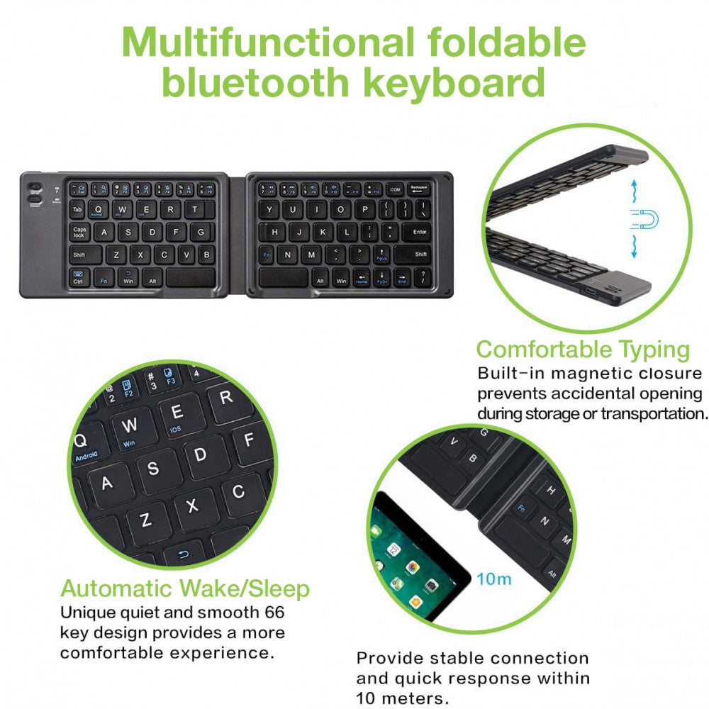 Techly ICTB1208F Foldable Bluetooth Keyboard — View 11