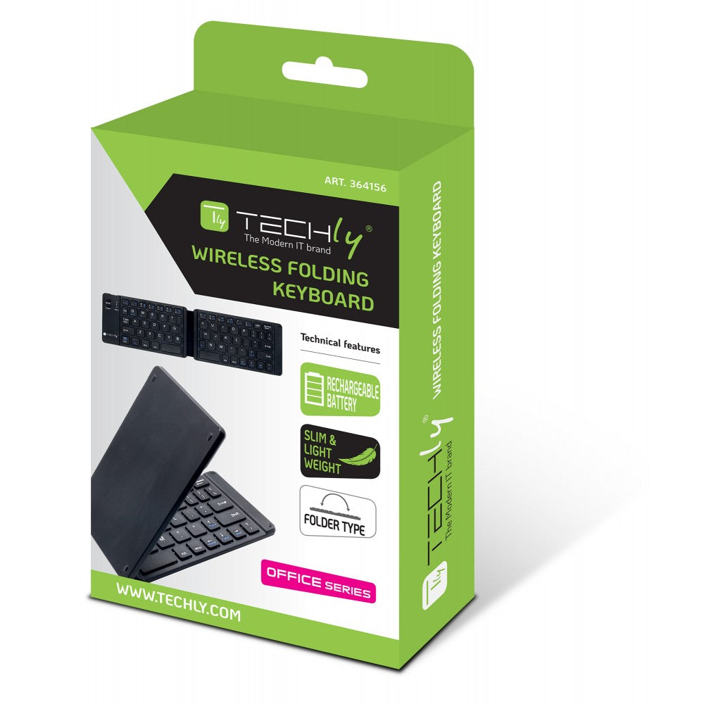 Techly ICTB1208F Foldable Bluetooth Keyboard — View 2