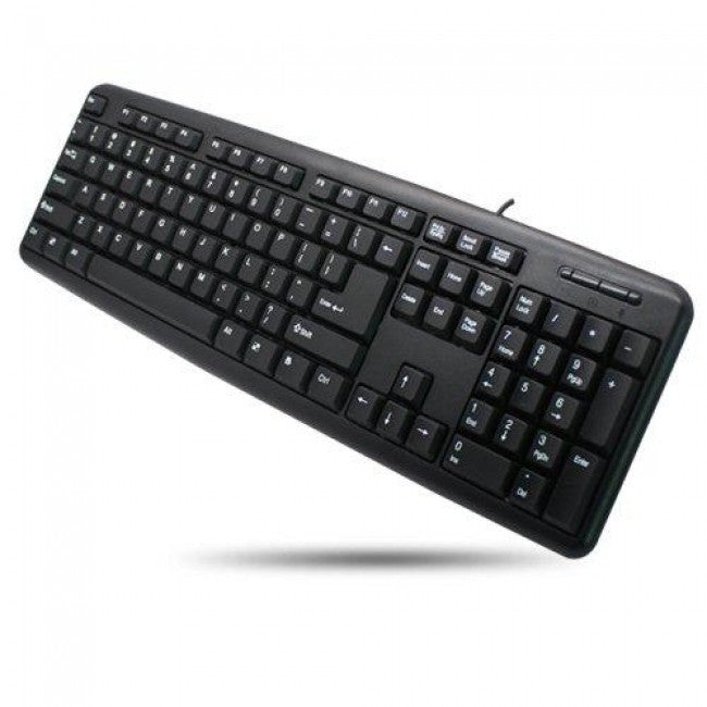 Techly IDATA 955-UBK-AM USB Wired Keyboard — View 2