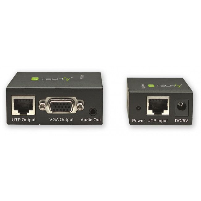 Techly IDATA EX-DL344 VGA and Audio Extender over Cat.5/5e/6 up to 300 m — image 3