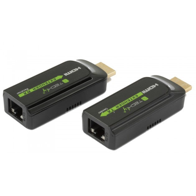 Techly IDATA EXT-E70S Compact HDMI Extender 1080p 40m Cat6 - view 3
