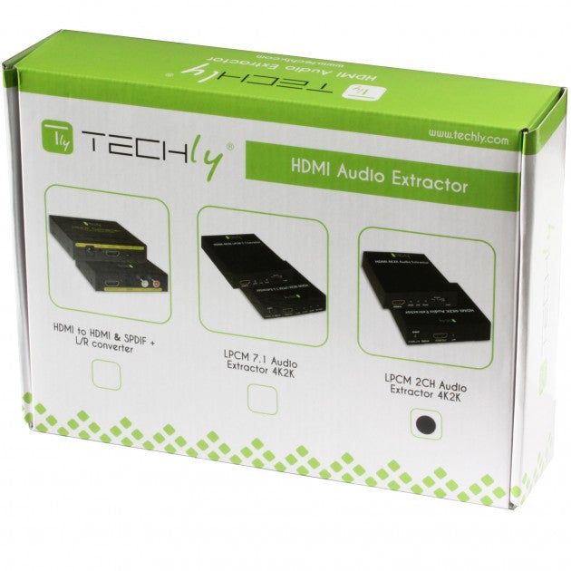Techly IDATA HDMI-EA4K HDMI Audio Extractor 4K SPDIF + Stereo - view 2