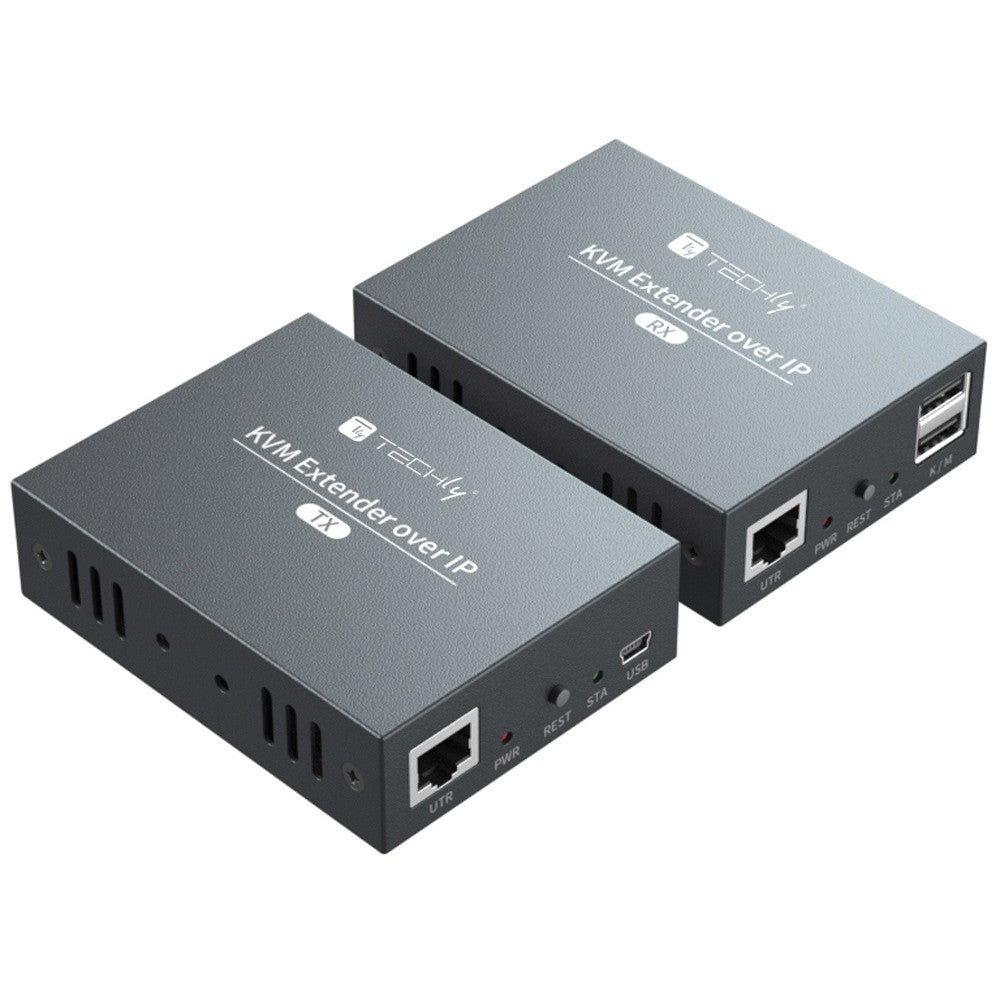 Techly IDATA HDMI-KVM3R HDMI KVM Additional Receiver 150m - view 2