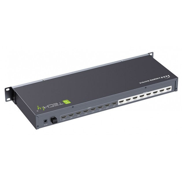 Techly IDATA HDMI-MX818 HDMI Matrix Switch 8x8 4K - view 2