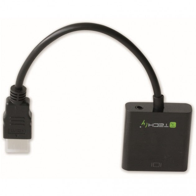 Techly IDATA HDMI-VGA2A HDMI to VGA Converter with Audio - view 3