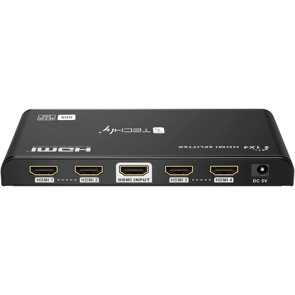 Techly IDATA HDMI2-4K4 HDMI 2.0 Splitter 1x4 4K 60Hz HDR - view 3