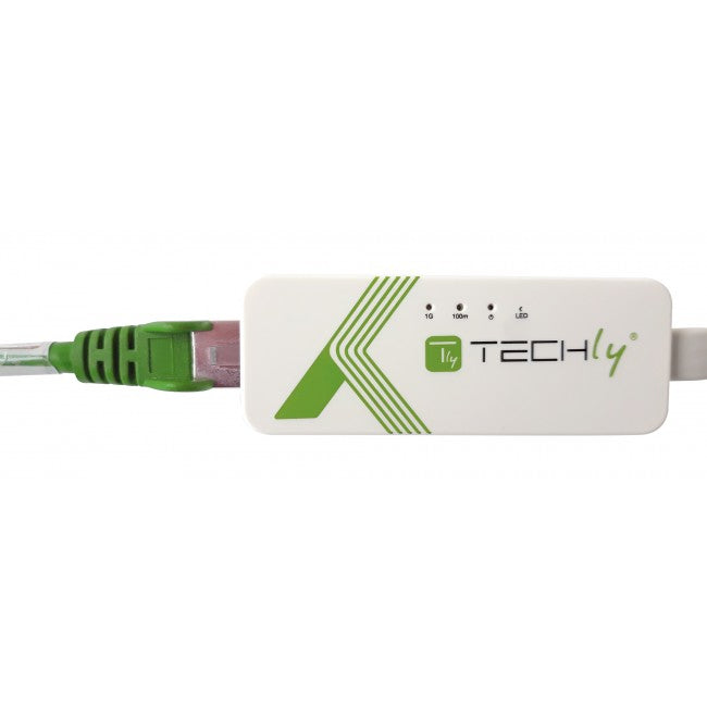 Techly IDATA USB-ETGIGA-3A USB 3.0 to Gigabit Ethernet Adapter - view 5