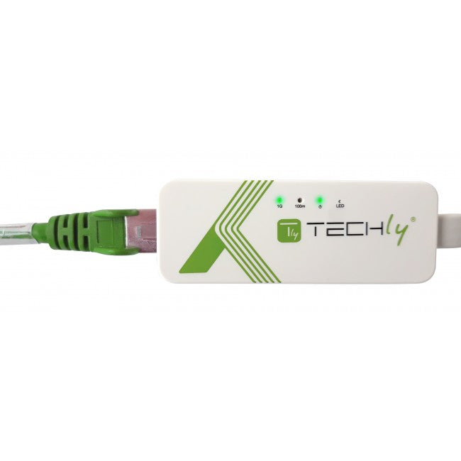 Techly IDATA USB-ETGIGA-3A USB 3.0 to Gigabit Ethernet Adapter - view 6