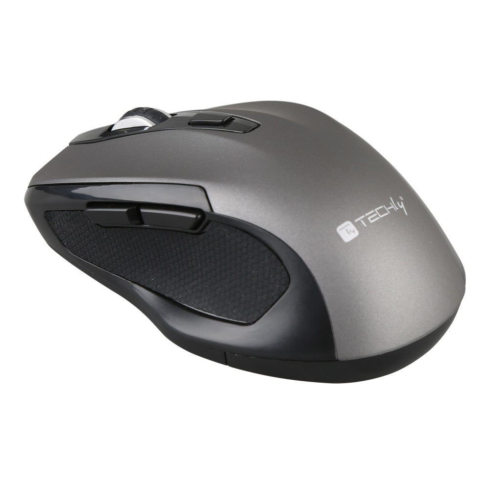 Techly IM 102-WGR 2.4GHz Wireless Optical Mouse Grey — image 2
