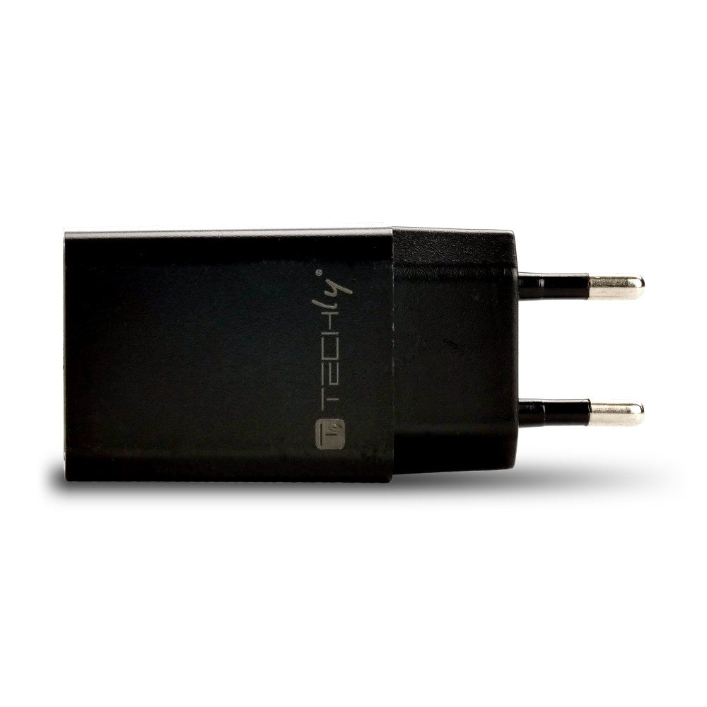Techly IPW-USB-24BK Wall USB Charger 5V 2.4A 12W Black - view 2