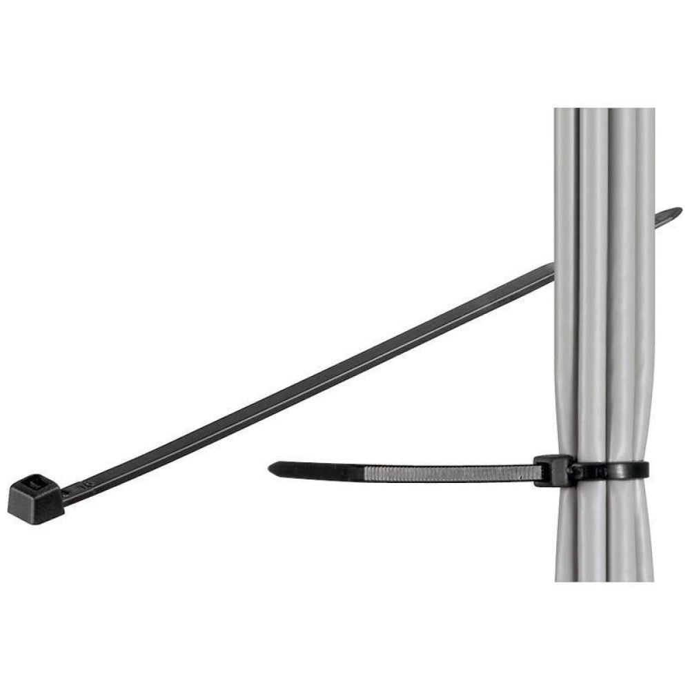 Techly ISWT-20325-BK Cable Ties 200x2.5mm Nylon 100pcs Black - view 2