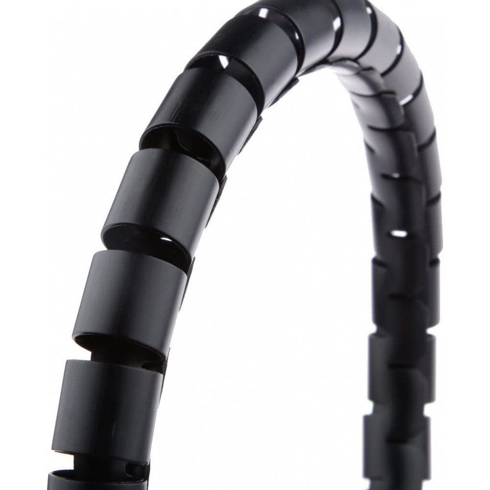 Techly ISWT-CAN2-BK20 Spiral Cable Sheath 25mm 20m Black - view 4