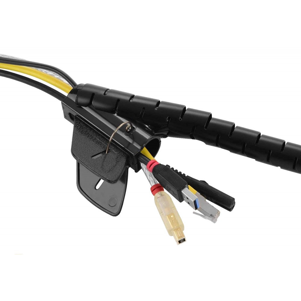 Techly ISWT-KIT-BK Cable Management Sheath 25mm 2.5m with Inserter - view 3