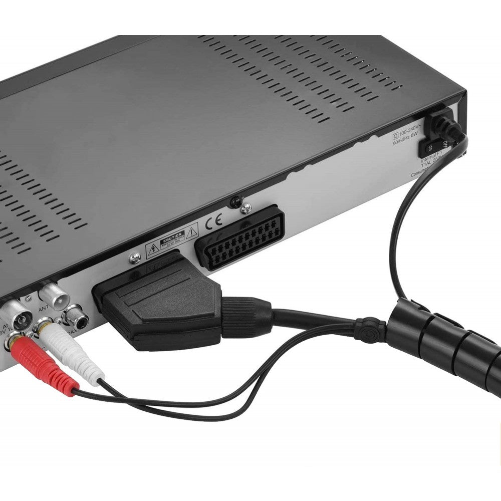 Techly ISWT-KIT-BK Cable Management Sheath 25mm 2.5m with Inserter - view 7