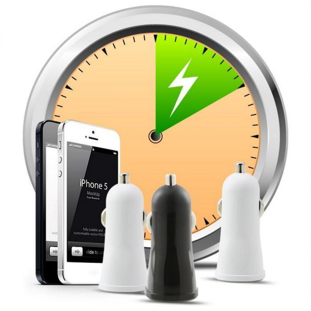 Techly IUSB2-CAR2-2A1P USB Car Charger — View 7