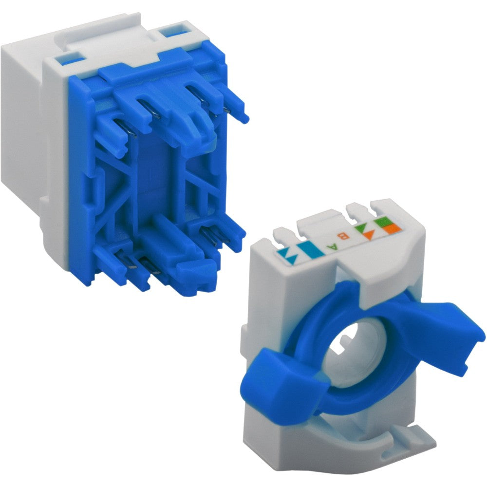 Techly IWP-MD C6/UROTT Keystone Jack RJ45 Cat6 UTP Tool-less - view 4