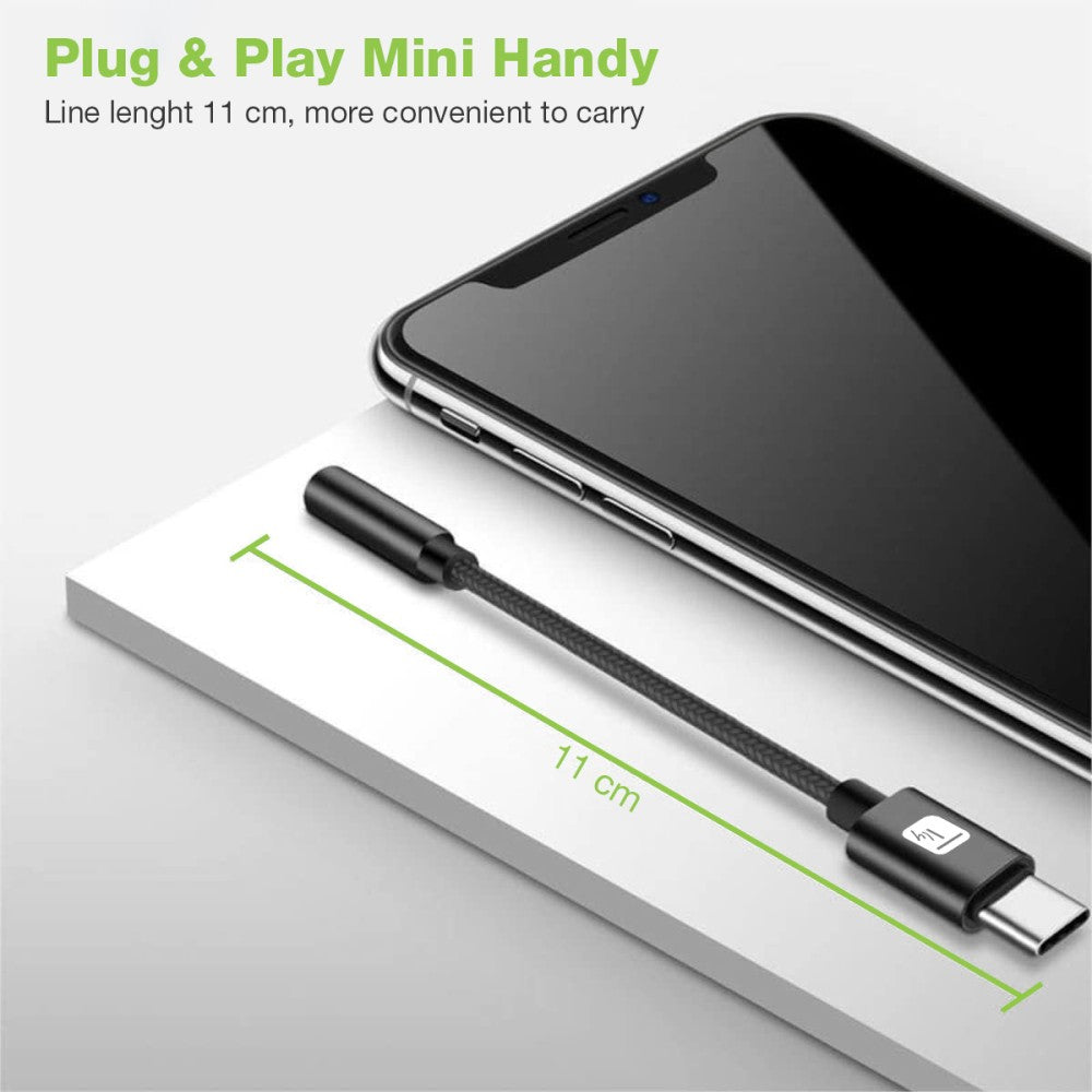 Techly ICOC USBC-DAC24J USB-C to 3.5mm Audio Jack DAC Cable - view 2