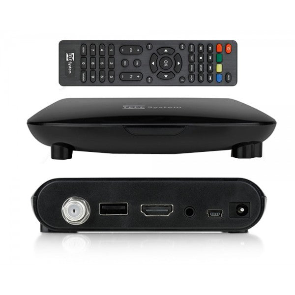 TELE System Satellite & Receivers — Side View