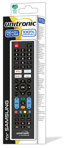 Unitronic Universal TV Remote — Side View
